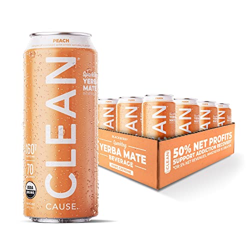 CLEAN Cause Yerba Mate Sparkling Tea