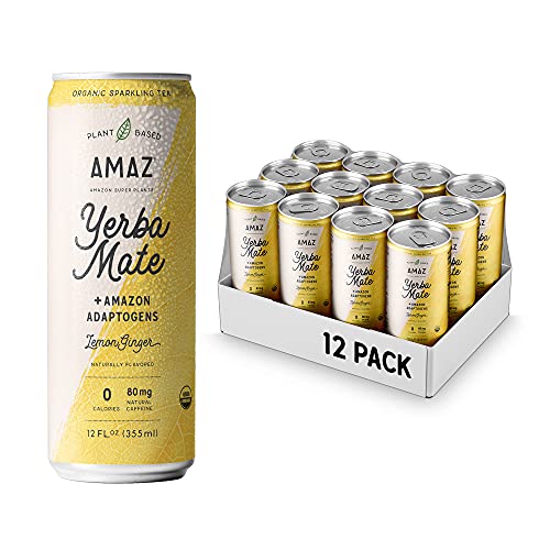 AMAZ Organic Yerba Mate Sparkling Tea