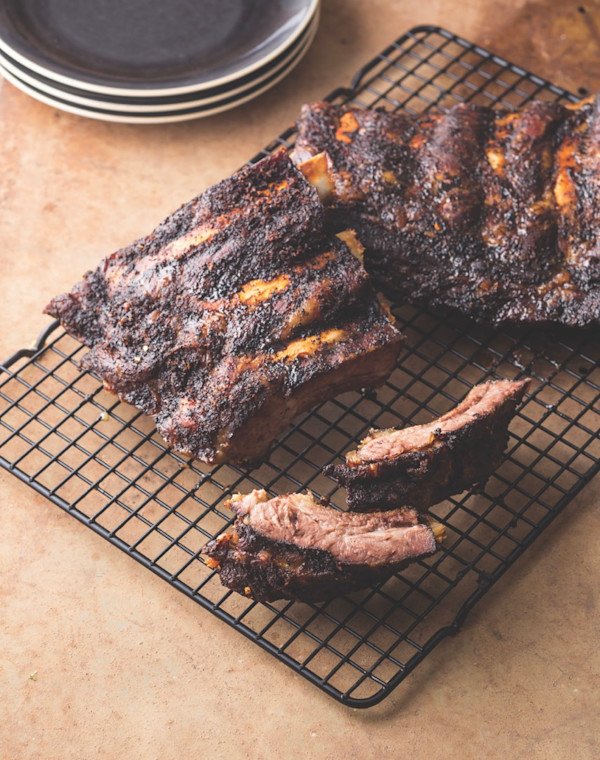 Spiced Chicory Beef Ribs