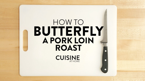 How To Butterfly a Pork Loin Roast