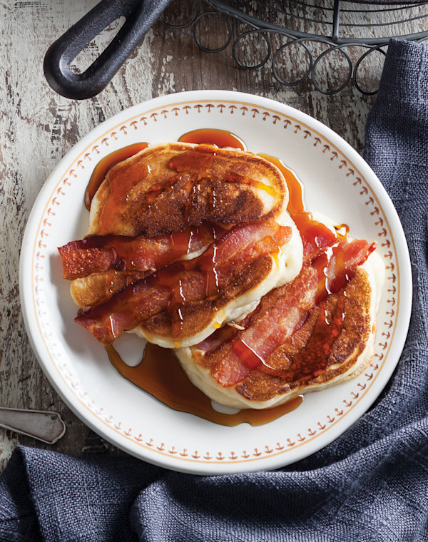 Buttermilk-Bacon Pancakes