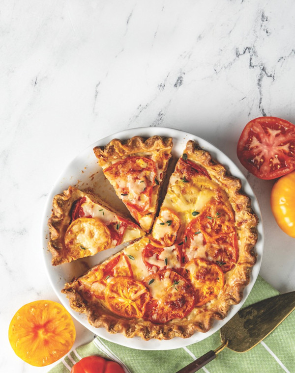 Ultimate Tomato Pie