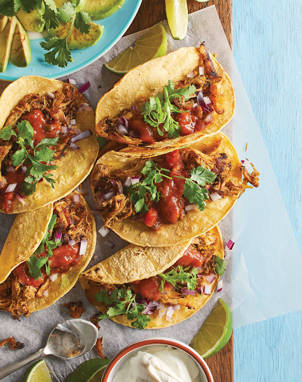 Carnitas-Style Turkey Tacos