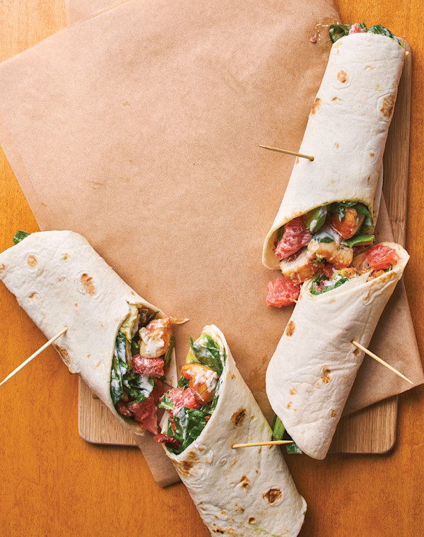 Chicken, Grapefruit & Avocado Wrap
