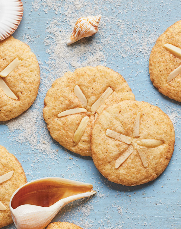 Cinnamon-Sugar Sand Dollar Cookies
