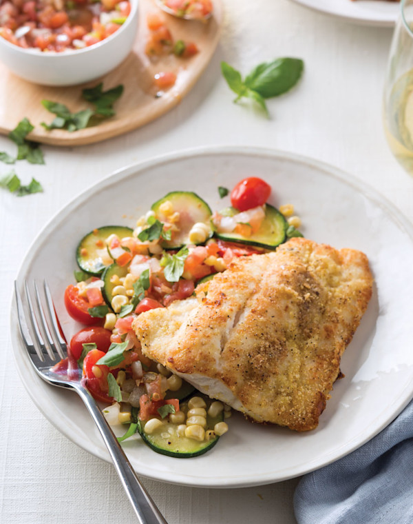 Grouper with Pico Salad