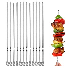 JOMVERL Metal Kabob Skewers
