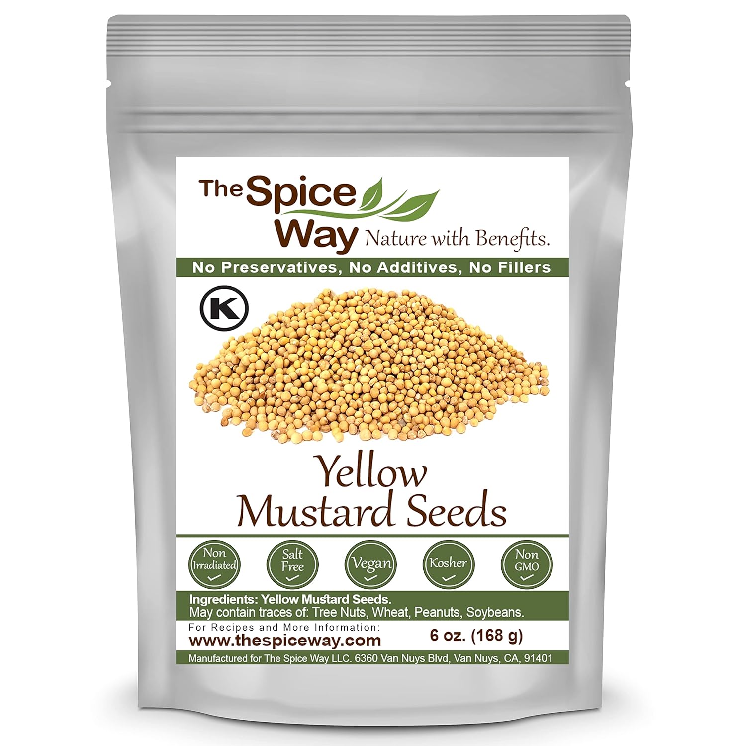 The Spice Way Yellow Mustard Seeds