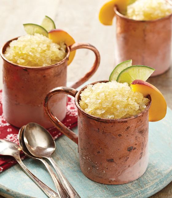 Peach Moscow Mule Granita