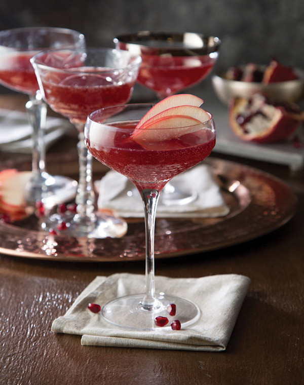 Pomegrante Apple Spritzer