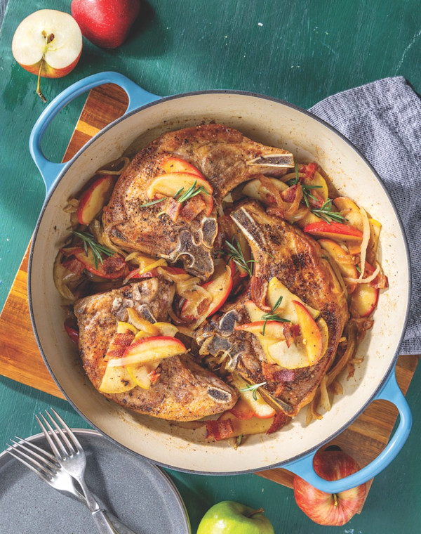 Apple Butter Pork Chops