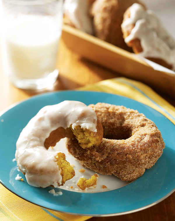 Pumpkin-Spice Doughnuts