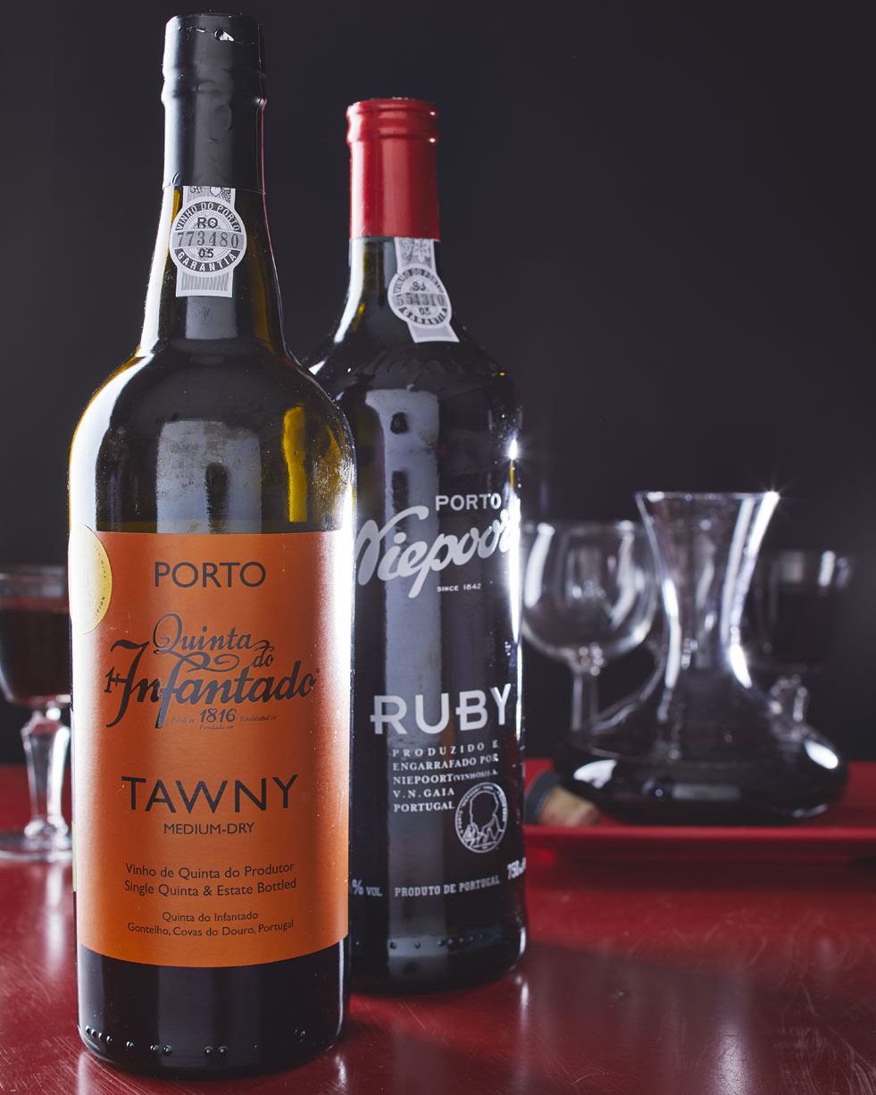 Tawny vs Ruby Port