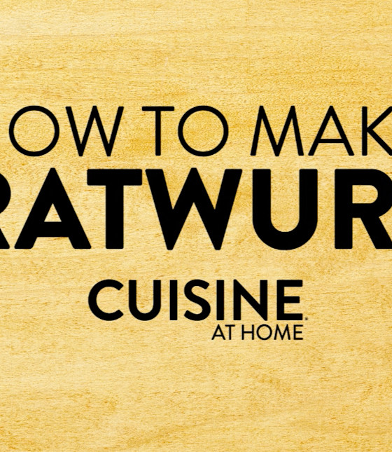 How to Make Classic Bratwurst