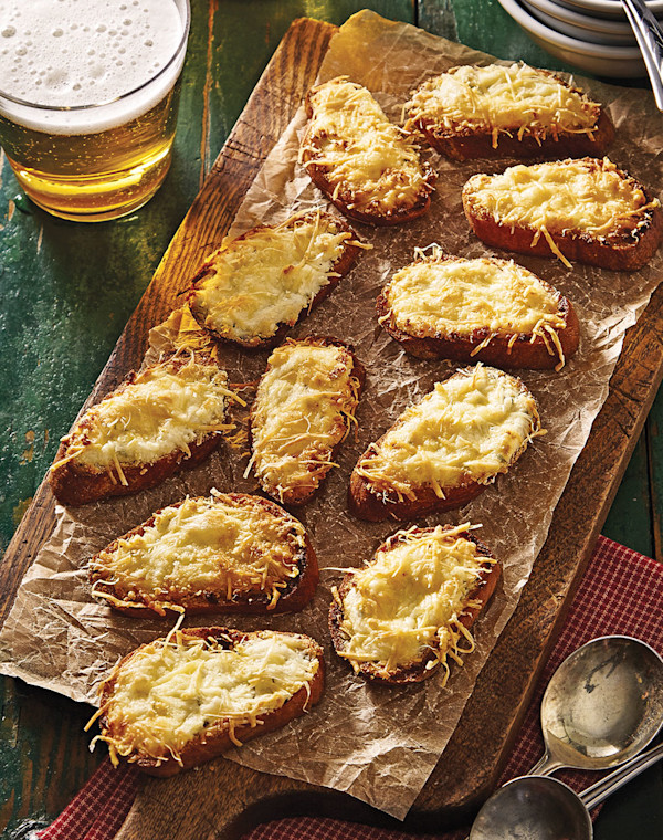 Parmesan & Boursin Crostini