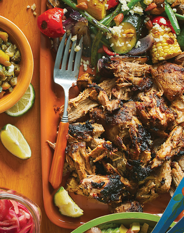 Smoked Pork Roast barbacoa-style