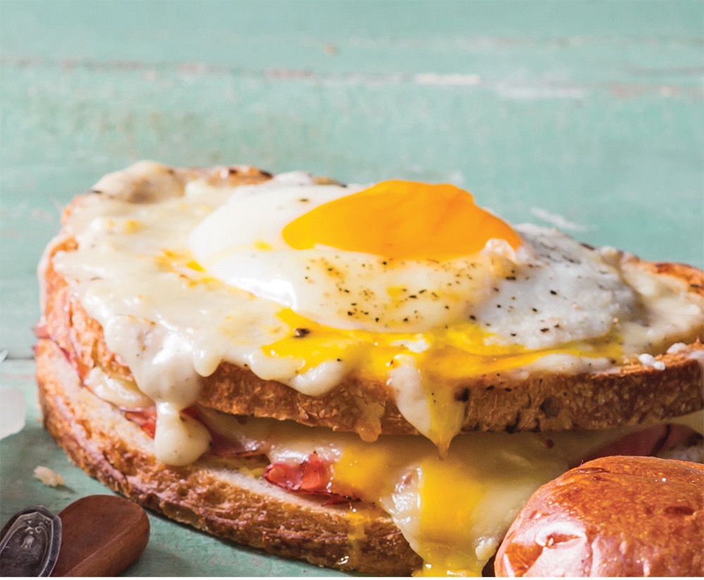 Smothered Ham & Cheese Sandwiches