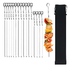 SRXING Metal Kabob Skewers