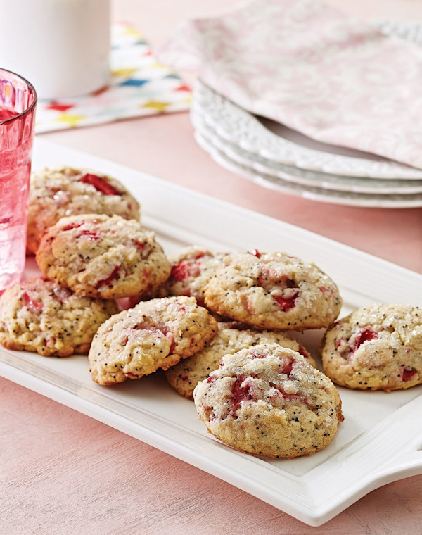 Strawberry-Poppy Seed Cookies