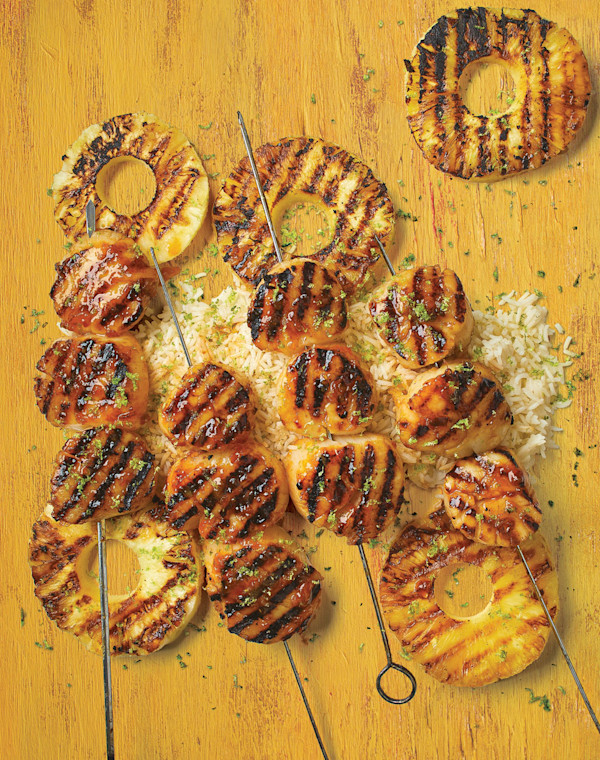 Sweet 'N Spicy Scallops with cashews