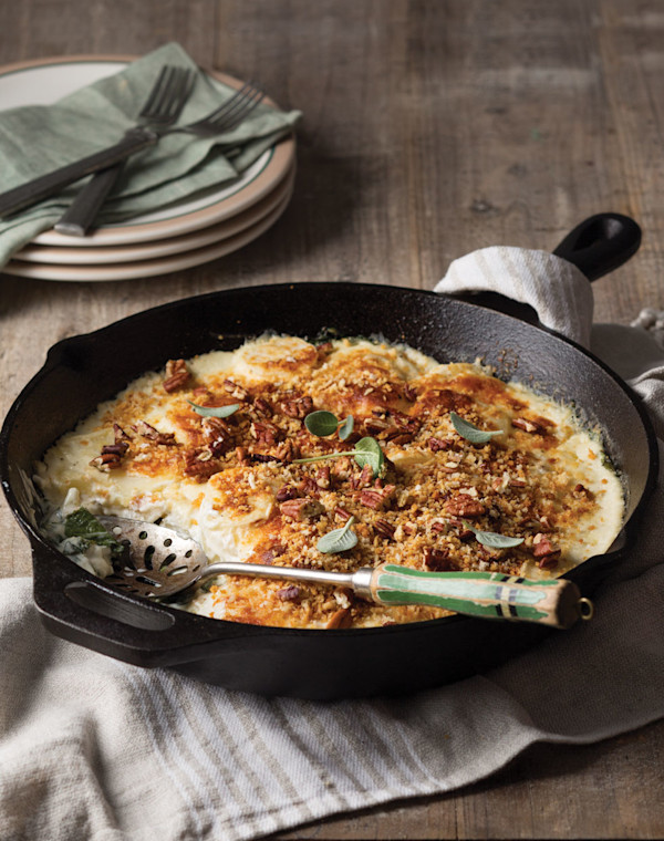 Turnip and Potato Gratin