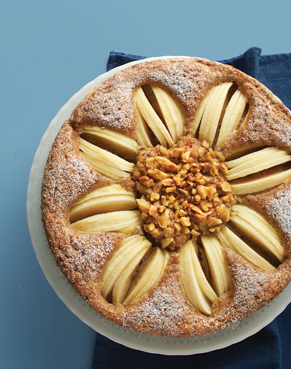 Walnut-Apple Torte