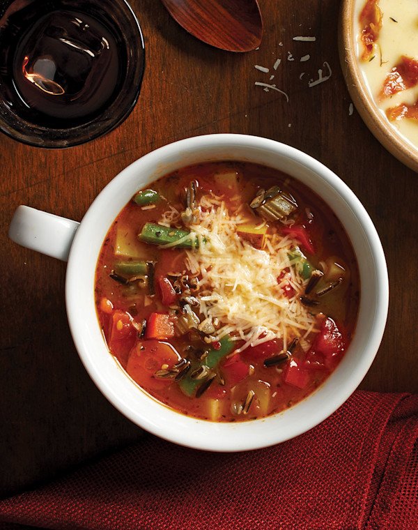 Wild Rice & Vegetable Soup